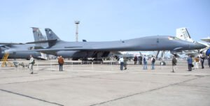 Rockwell B1 - Vorfeld der Luftfahrtausstellung ILA