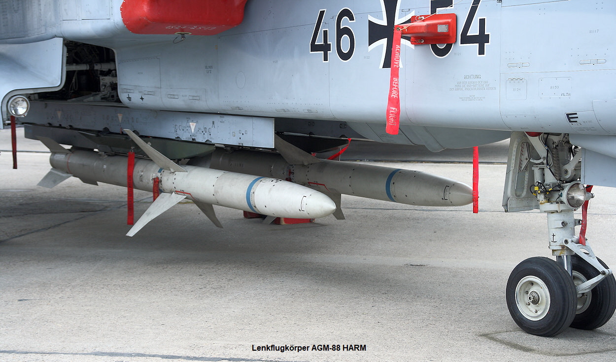 Tornado - AGM 88 HARM Rakete