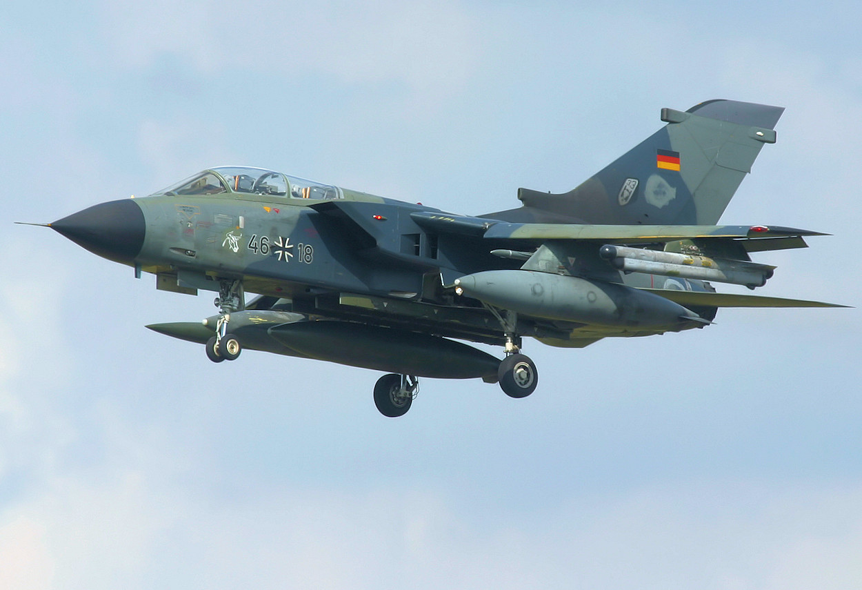 Tornado Panavia - Landeanflug