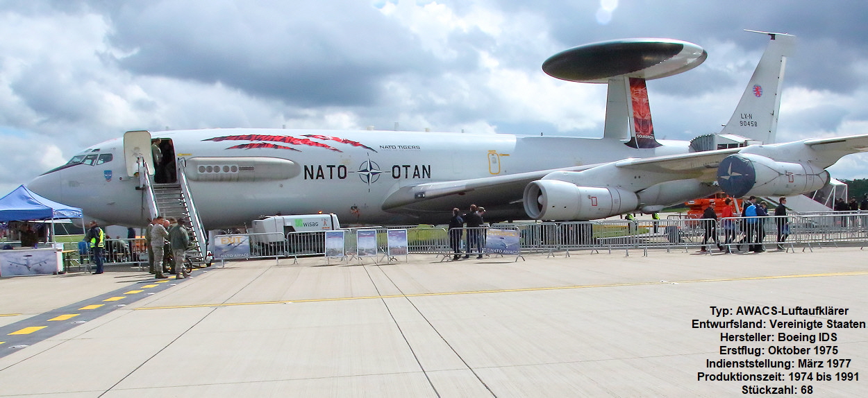 Boeing E-3A Sentry AWACS - militärische Leitzentrale