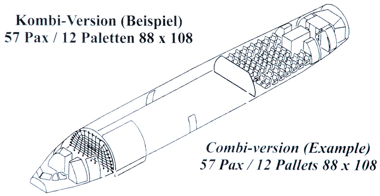 Airbus-A310-PAX - Kombi-Version