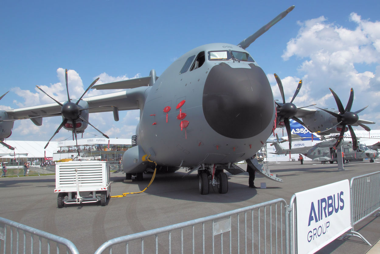 Airbus A400M - Bugansicht