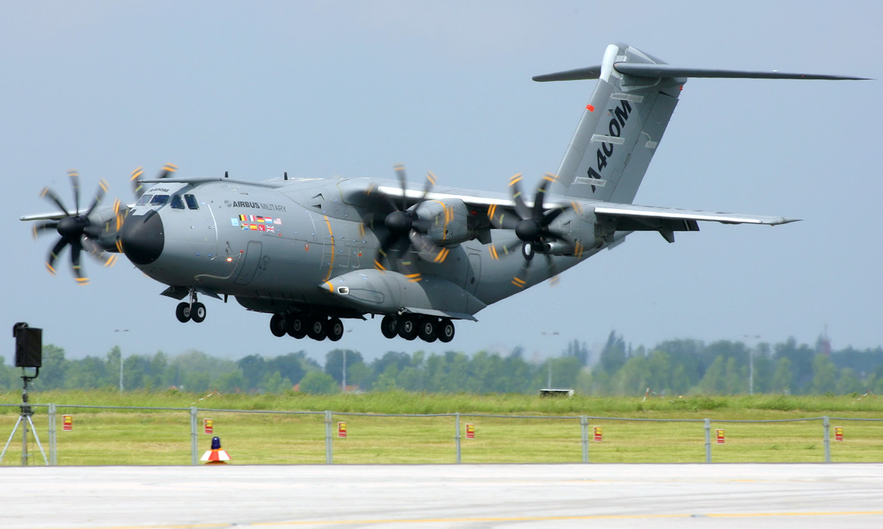 Airbus A400M - Landung