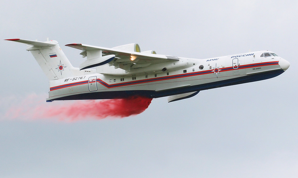 Beriev BE-200 - Brandbekämpfung