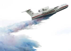 Beriev BE-200 - Waldbrandbekämpfung
