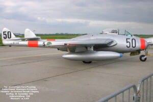De Havilland DH 100 Vampire - Kampfflugzeug