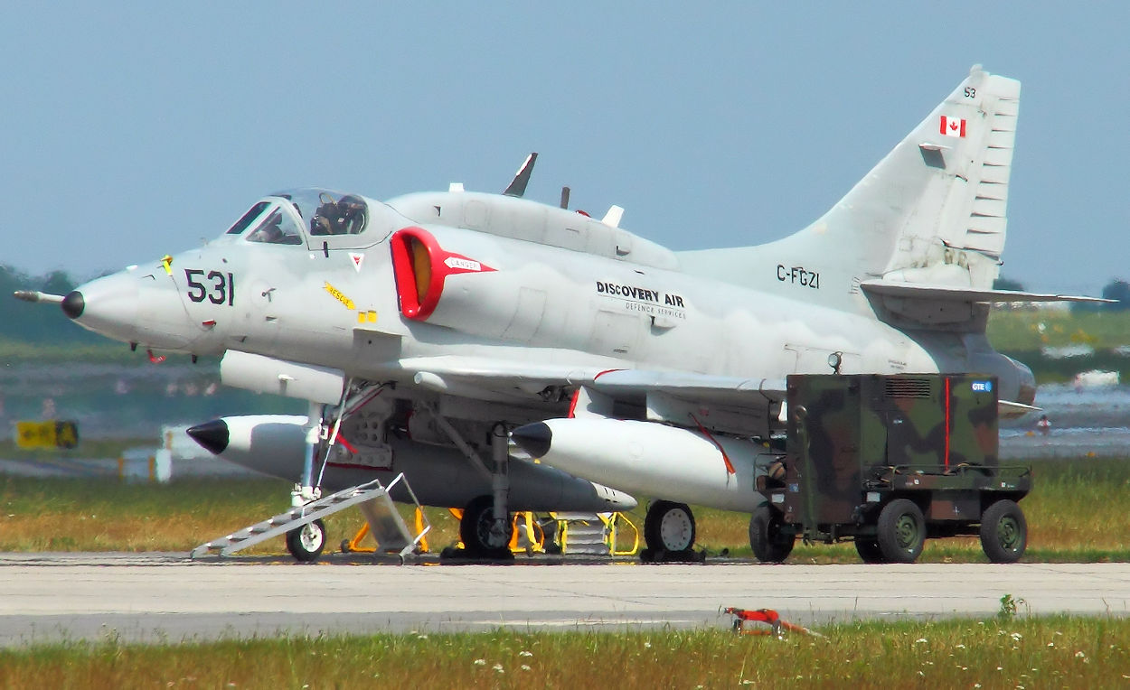 Douglas A-4 Skyhawk - Flugzeug der Bundeswehr