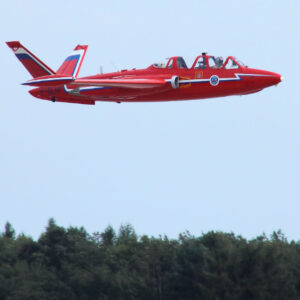 Fouga Magister C.M 170 Flugansicht