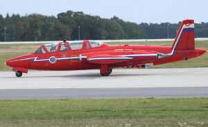 Fouga Magister C.M 170 Rollfeld