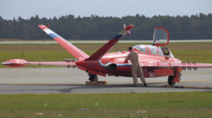 Fouga Magister C.M 170 - V-Leitwerk