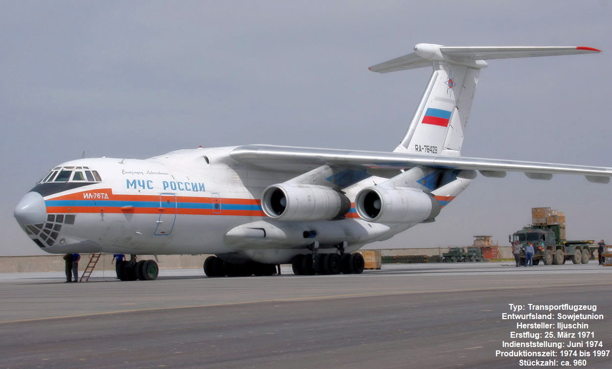 ILYUSHIN IL-76 TD - Transportflugzeug