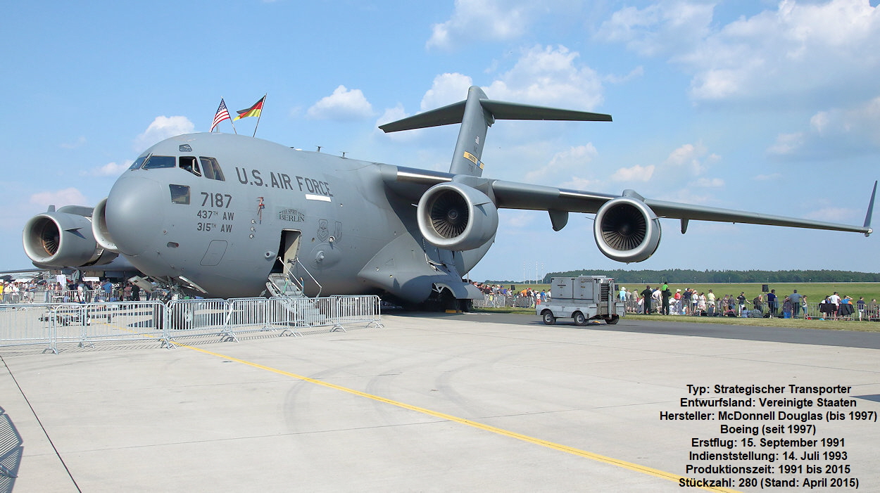 McDonnell Douglas C-17 Globemaster III - Transportflugzeug der USA