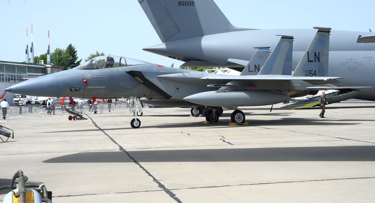 McDonnell Douglas F-15 C Eagle Kampfflugzeug der U.S. Air Force