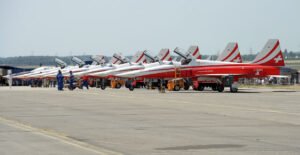 Northrop F-5E Tiger II -Abstellraum