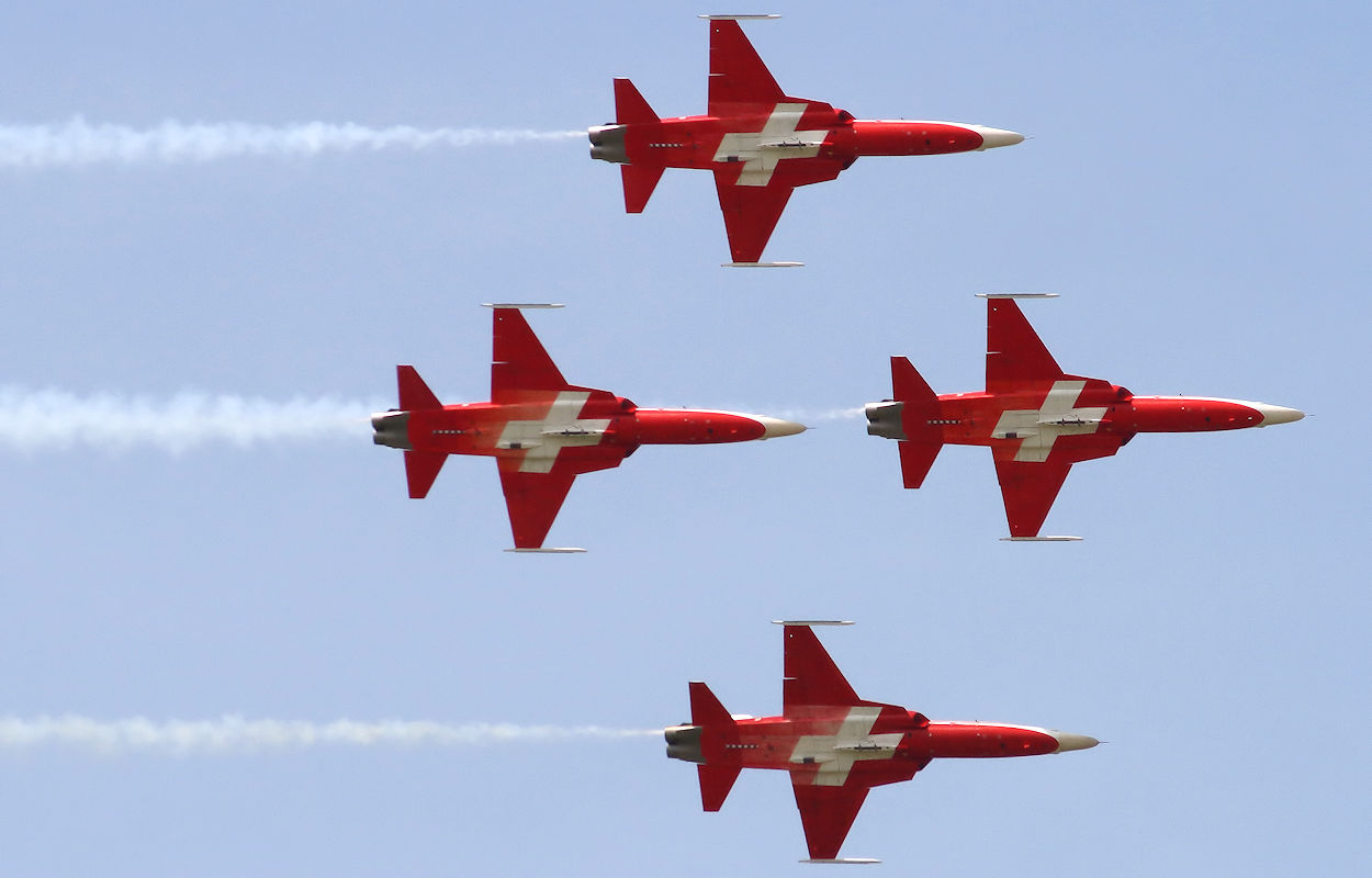 Northrop F-5E Tiger II -Patrouille Suisse