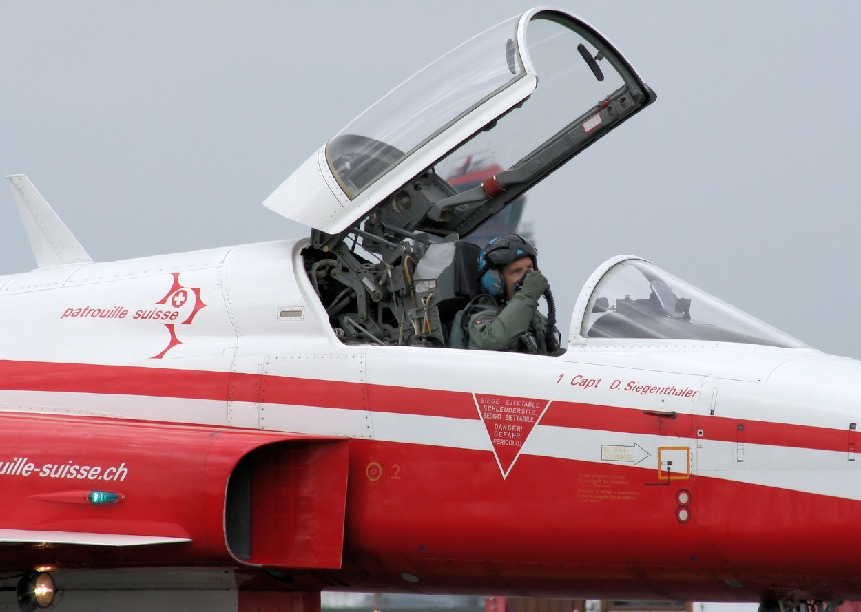 Northrop F-5E Tiger II - Pilot Siegenthaler