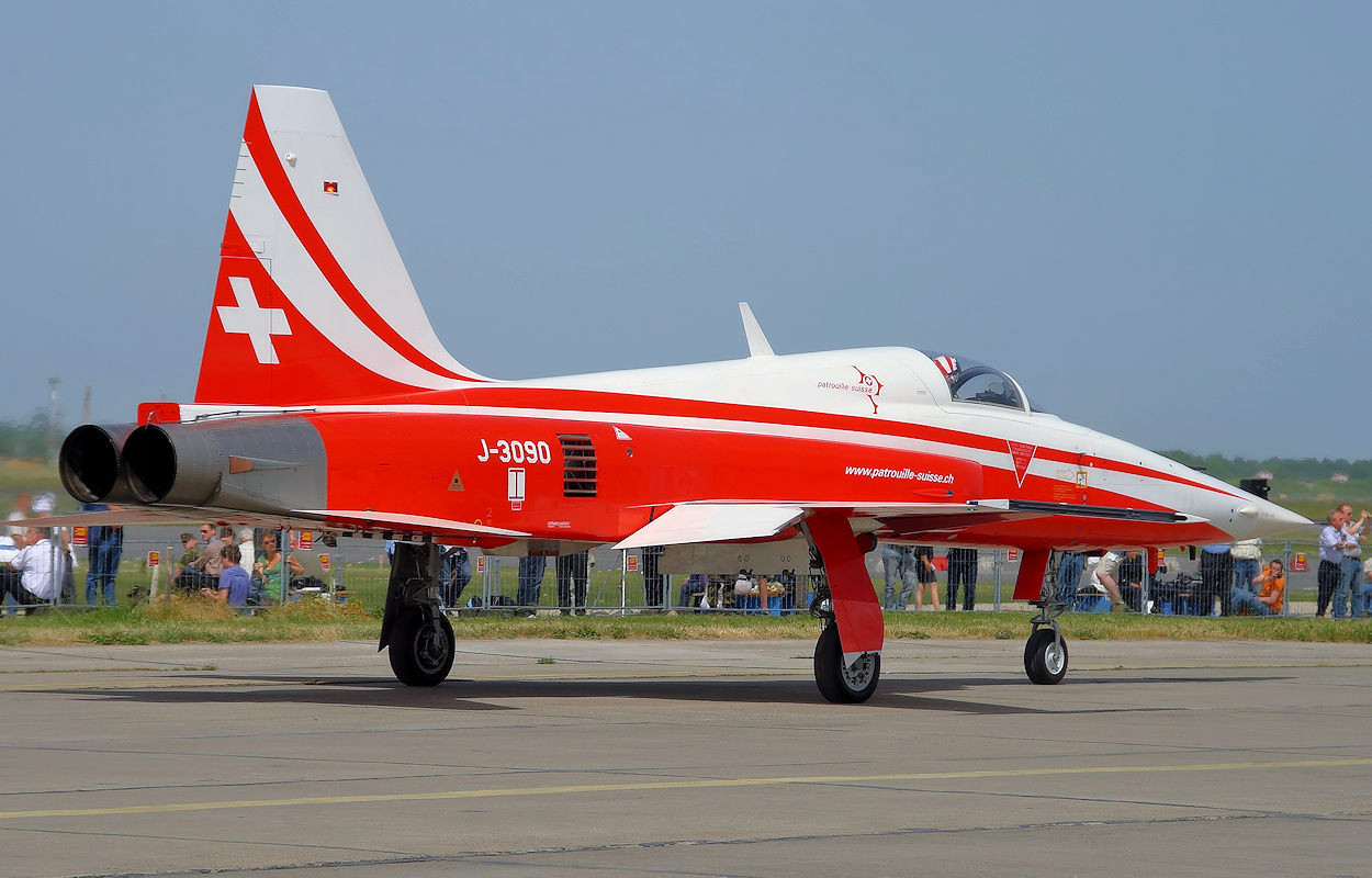 Northrop F-5E Tiger II -Rollfeld der ILA