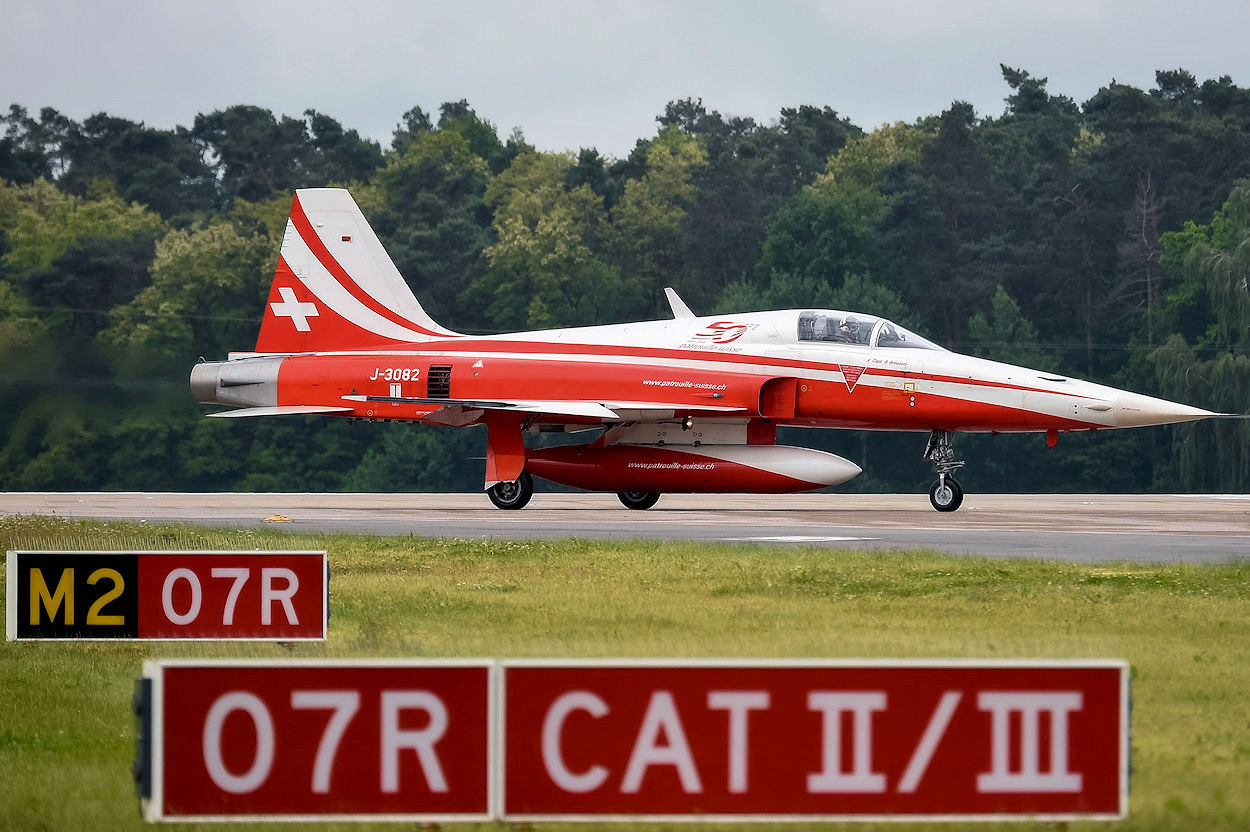 Northrop F-5E Tiger II Kunstflugstaffel Patrouille-Suisse