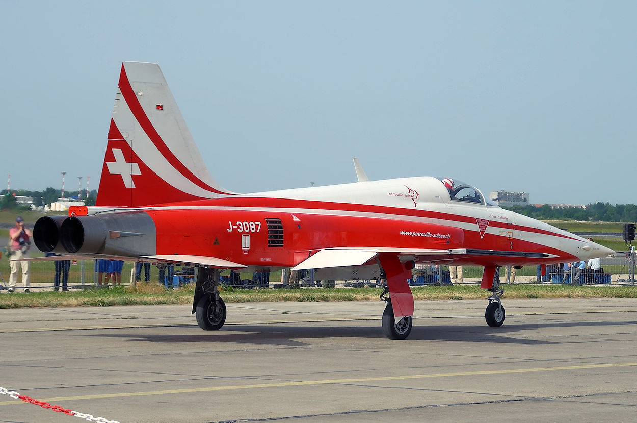 Northrop F-5E Tiger II -Vorfeld