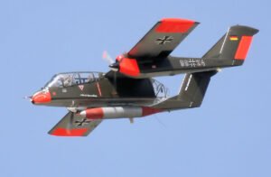 Rockwell OV-10 Bronco - Flugansicht
