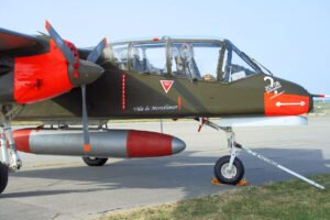 Rockwell OV-10 Bronco Pilotenkanzel