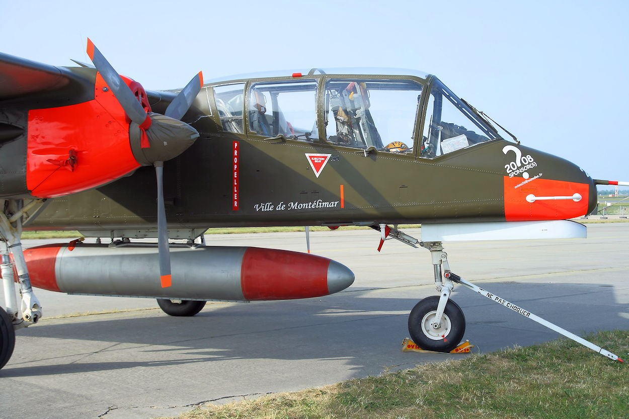 Rockwell OV-10 Bronco Pilotenkanzel