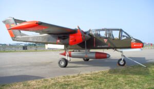 Rockwell OV-10 Bronco - Vorfeld der Luftfahrtausstellung