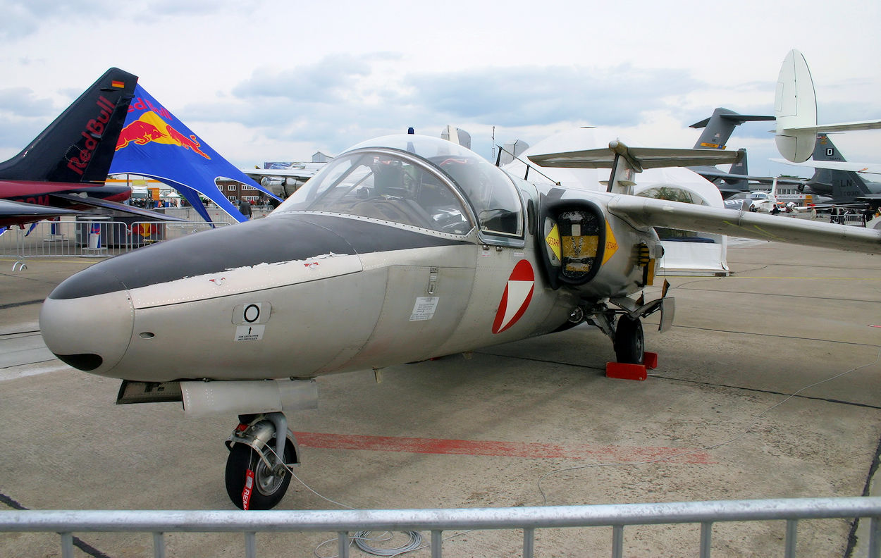 Saab 105 OE - Bugansicht