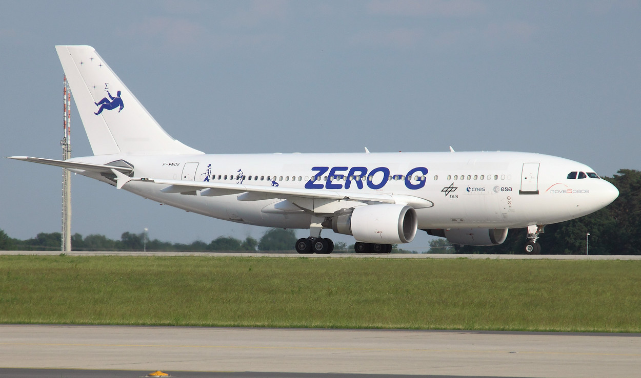 Airbus A310 ZERO-G - Parabelflüge