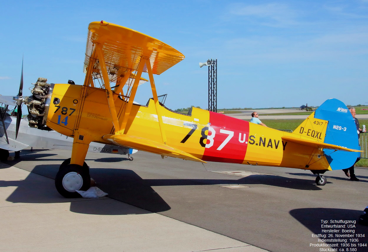 Boeing Stearman N2S-3 - U.S. Navy