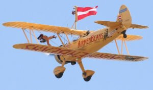 Boeing Stearman PT 17 E-75 N - Abflug