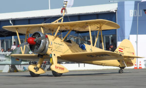 Boeing Stearman PT 17 E-75 N - Frontansicht