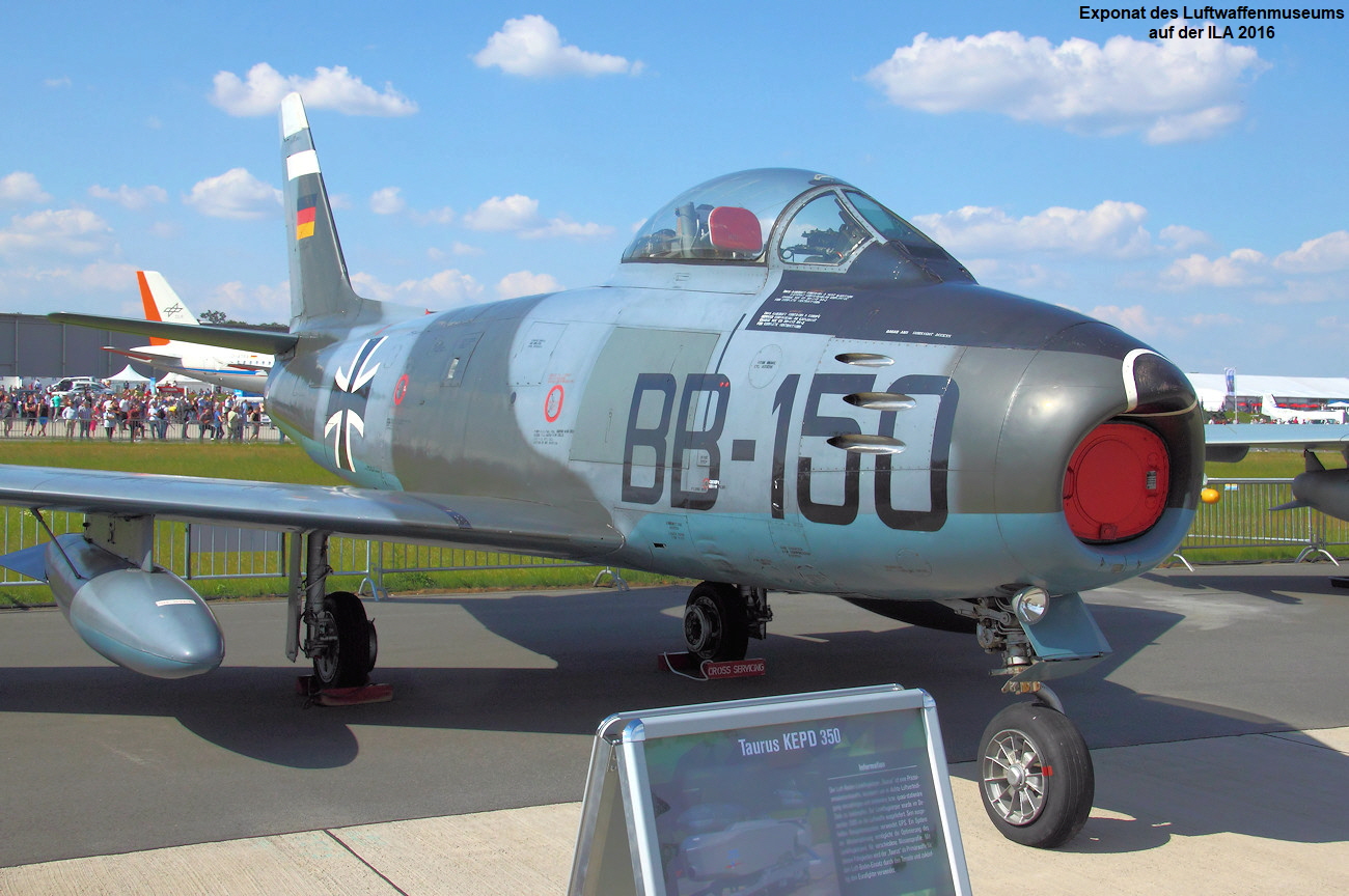 Canadair CL-13A Sabre Mk.5 auf der ILA 2016