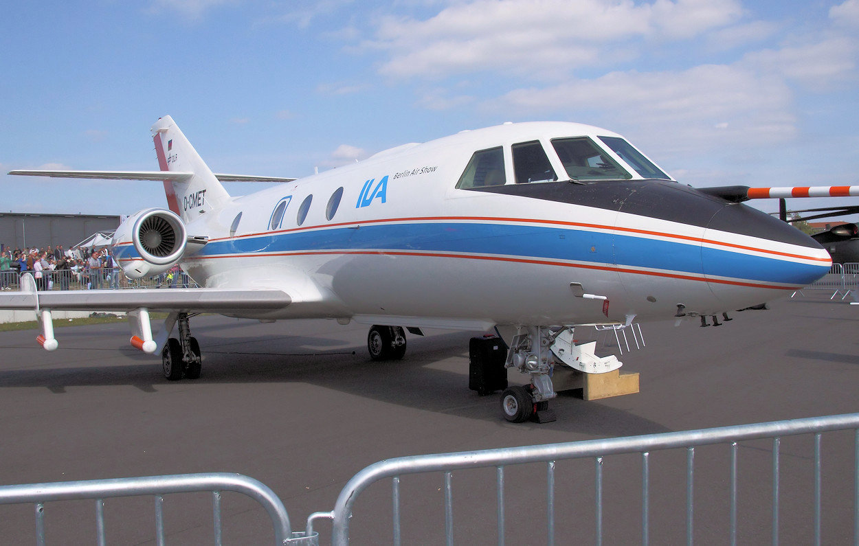 Dassault Falcon 20E - fliegendes Labor