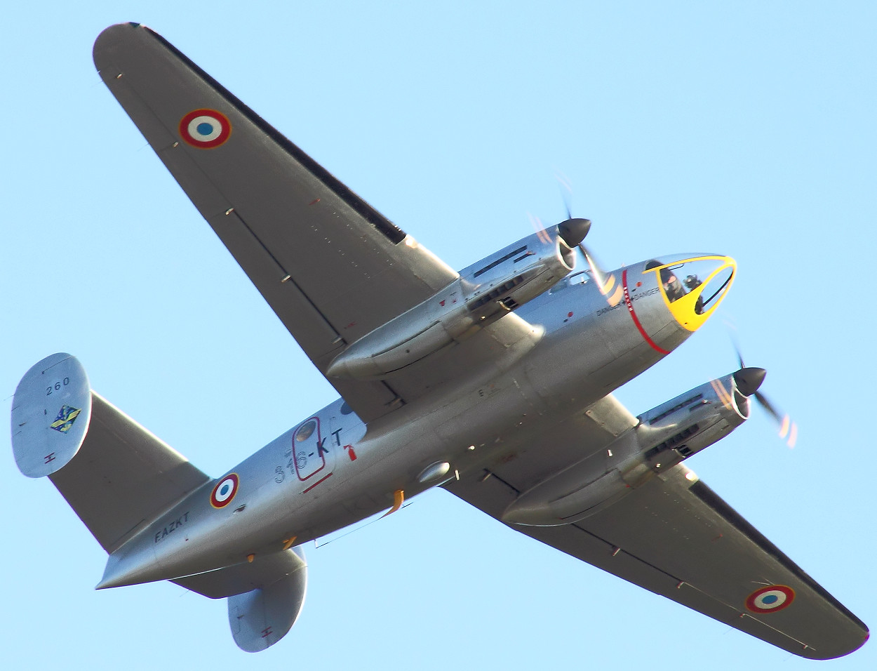 Dassault MD-311 Flamant - Überflug