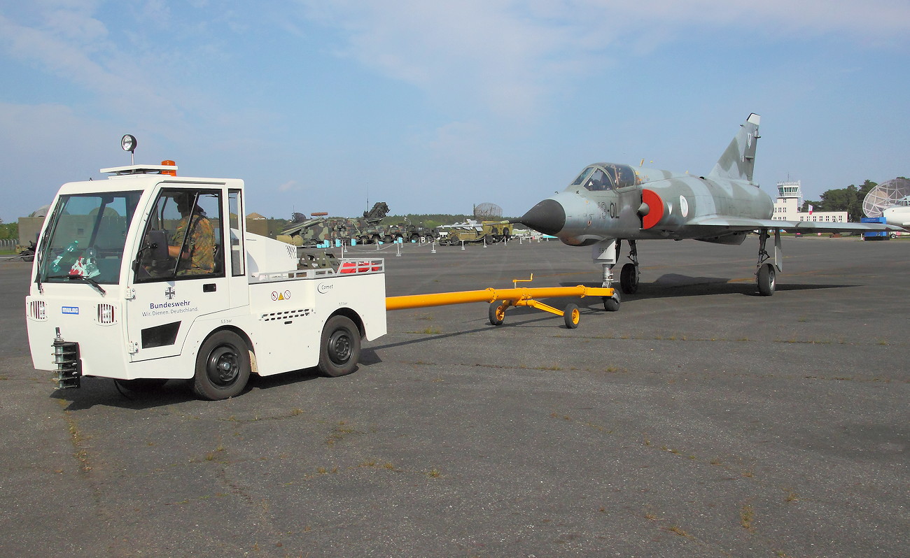 Dassault Mirage III - Rangiervorgang