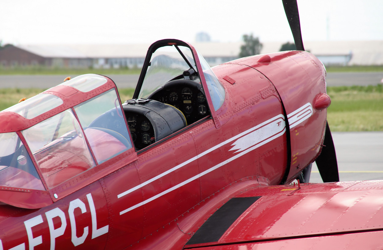 De Havilland Chipmunk DHC-1 - Cockpit