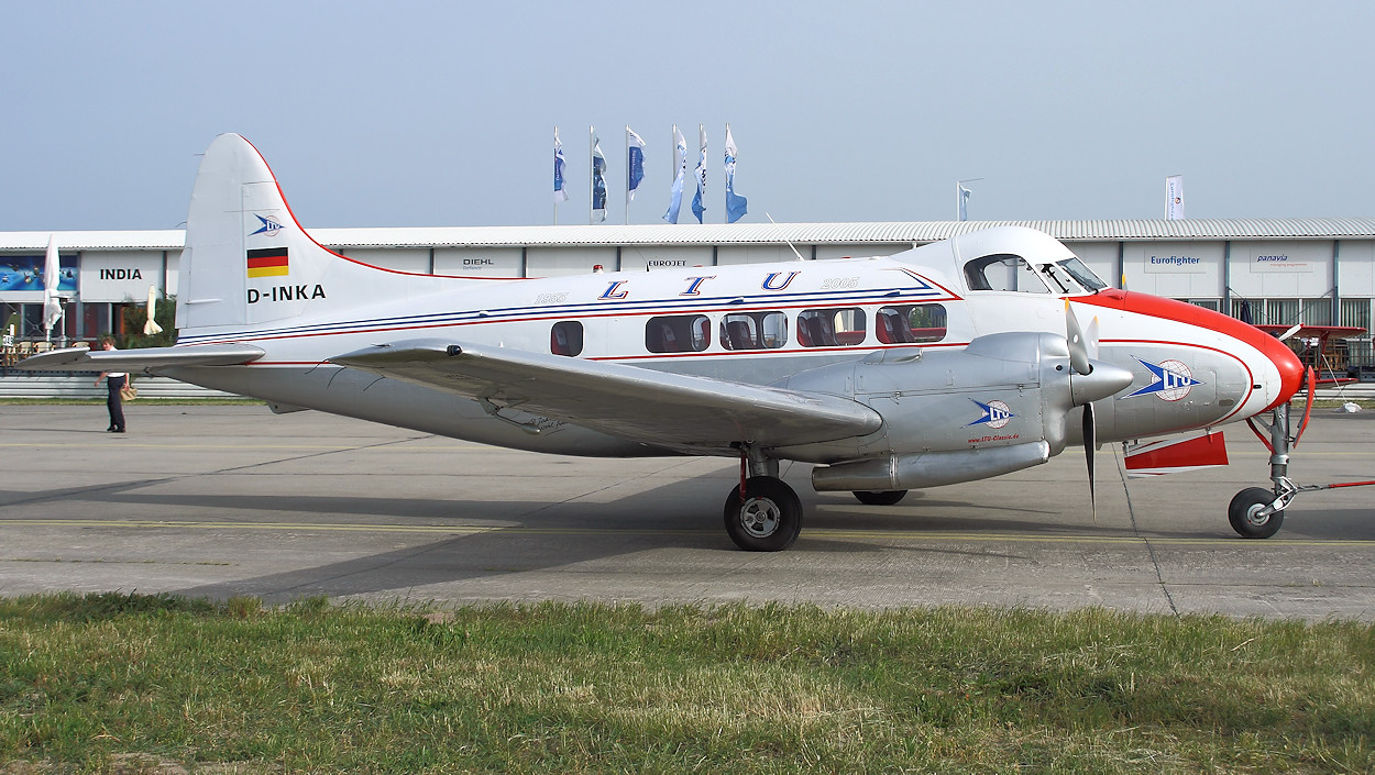 De Havilland D.H. 104 Dove - Luftfahrtausstellung