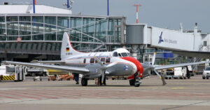 De Havilland D.H. 104 Dove in Schönefeld