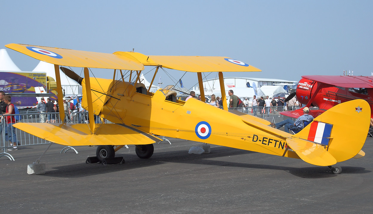 De Havilland DH-82 Tiger Moth - Flugzeug im Ersten Weltkrieg