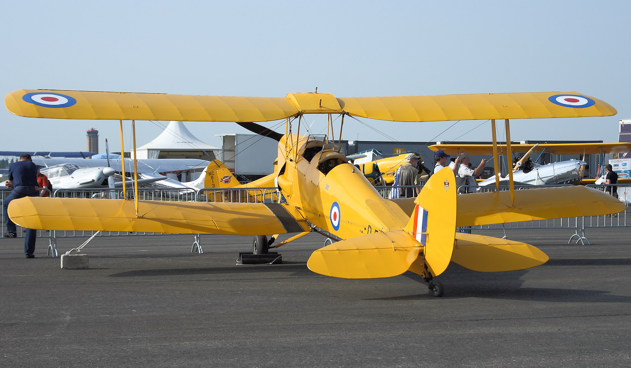 De Havilland DH82 Tiger Moth - Leitwerk