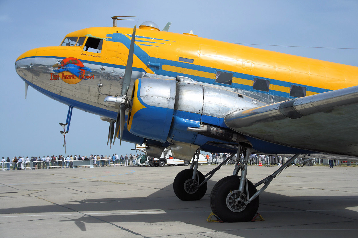 Douglas DC-3 - Pilotenkanzel