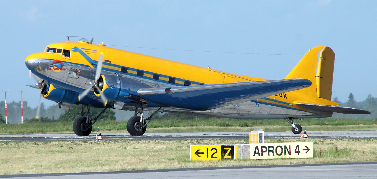 Douglas DC-3 - Startbahn