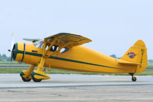 Fairchild F24 W - Reiseflugzeug der USA von 1946 mit 7-Zylinder Sternmotor