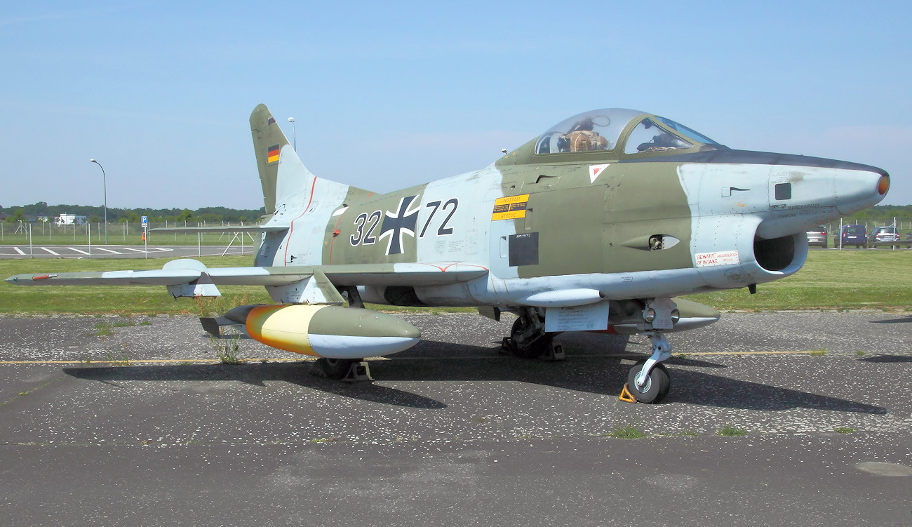 Fiat G-91 R3 Gina - Aufklärungsflugzeug