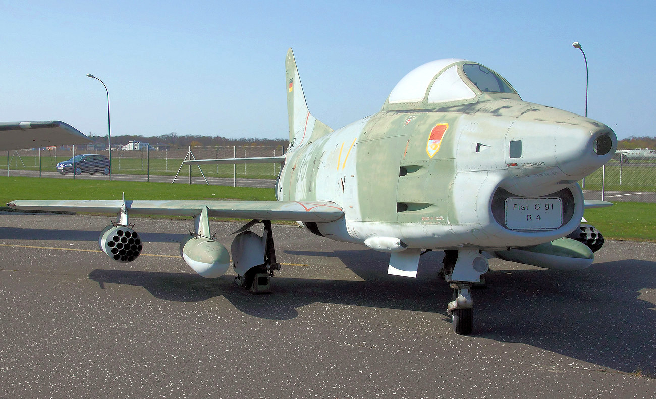 Fiat G 91 R4 - Jagdflugzeug