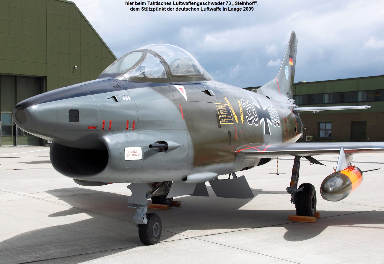 Fiat G-91 - Stützpunkt Laage