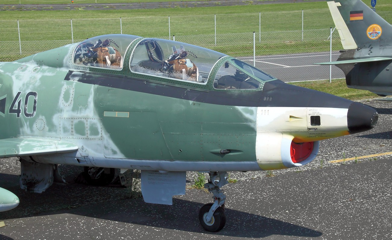 Fiat G-91 T3 Gina - Cockpit