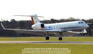 Gulfstream G550 HELO - Forschungsflugzeug der DLR