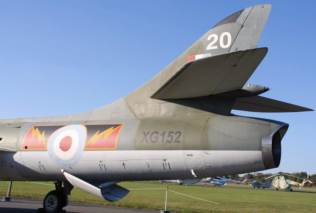 Hawker Hunter - Leitwerk